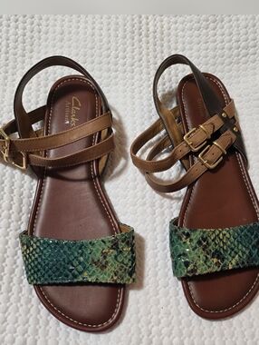 Clarks Leather Sandal